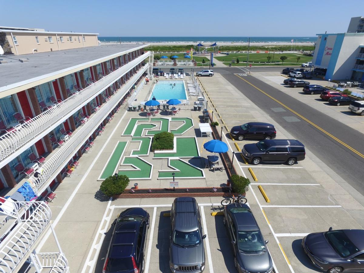 Gold Crest Motel ワイルドウッド・クレスト エクステリア 写真